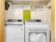 Bright laundry room featuring front loading washer and dryer at 30273 Conifer Rd, Evergreen, CO 80439
