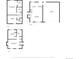 Floor plan showcasing layout of home, including kitchen, bedrooms, living room, and garage at 2399 E 99Th Way, Thornton, CO 80229