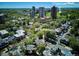 Aerial shot of 1401 N Franklin St property, highlighting location near Cheesman Park at 1401 N Franklin St # 1, Denver, CO 80218