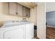 Laundry room with side-by-side washer and dryer at 12564 W Virginia Ave, Lakewood, CO 80228