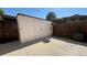 Private storage shed in the backyard at 12564 W Virginia Ave, Lakewood, CO 80228