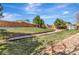 Spacious backyard with lush lawn, beautiful landscaping, and a privacy fence at 971 Parsons Ave, Castle Rock, CO 80104