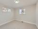 Simple bedroom with neutral walls and carpet flooring at 3031 S Golden Way, Denver, CO 80227