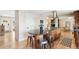 Open-concept kitchen with a large island, granite countertops, stainless steel appliances, and modern finishes at 1354 S Wright St, Lakewood, CO 80228