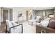 The living room has great light, comfortable seating, and modern decor at 1354 S Wright St, Lakewood, CO 80228