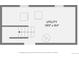 Floor plan for a home utility room with dimensions of 19'0