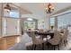 Bright and airy living space featuring a dining area, and abundant natural light at 22436 E Maplewood Pl, Aurora, CO 80015