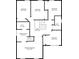 Home's second floor plan, featuring multiple bedrooms and bathrooms at 5885 Cheetah Cv, Lone Tree, CO 80124