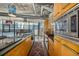Modern kitchen equipped with stainless steel appliances and ample cabinet space with views of the city at 2100 16Th St # 412, Denver, CO 80202