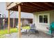 Inviting outdoor patio space featuring comfortable seating, perfect for enjoying outdoor moments and entertaining guests at 3312 Meadow Ave, Broomfield, CO 80020