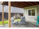Cozy outdoor patio with comfortable seating, ideal for relaxing and entertaining in a private setting at 3312 Meadow Ave, Broomfield, CO 80020