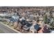 Gorgeous aerial view of residential homes and the surrounding community of Colorado real estate at 2767 W 38Th Ave, Denver, CO 80211