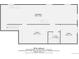 Basement floor plan with 2 rooms and a bath at 5421 S Sherman St, Littleton, CO 80121