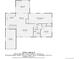 1169 sq ft house floor plan, 2 bedrooms, 2 baths at 5421 S Sherman St, Littleton, CO 80121