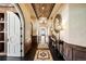 Elegant hallway with decorative ceiling and stylish furnishings at 7188 Raphael Ln, Littleton, CO 80125