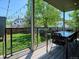 A covered porch featuring outdoor seating, perfect for relaxation and enjoying the backyard at 2508 S Pennsylvania St, Denver, CO 80210