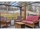 Cozy outdoor patio with comfortable seating and a grill, perfect for entertaining guests and relaxing at 16200 Quarry Hill Dr, Parker, CO 80134