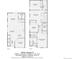 Detailed floor plan showcasing layout of two-story home, including room dimensions and key features at 1916 S Elati St, Denver, CO 80223