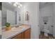 Bathroom vanity and toilet at 4437 Cornish Way, Denver, CO 80239