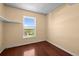 This is a simple bedroom enhanced by natural light, perfect for creating a peaceful retreat at 2 Adams St # 1507, Denver, CO 80206