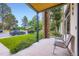 Inviting front porch with seating, showcasing the neighborhood street view at 4455 Tejon St, Denver, CO 80211