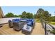 Outdoor living space with stylish patio furniture and seating area perfect for entertaining at 4455 Tejon St, Denver, CO 80211