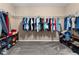 Spacious walk-in closet with ample hanging and shelf space provides optimal storage solutions at 15100 Gaylord St, Thornton, CO 80602
