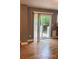 Cozy dining area with sliding glass doors leading to the outdoor space at 6973 Summerset Ave, Longmont, CO 80504