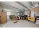Spacious unfinished basement with exposed ceiling, concrete floor, and room for customization at 15608 E Otero Cir, Centennial, CO 80112