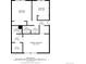 Detailed floor plan showcasing the layout of the home's upper level at 6537 S Brentwood Way, Littleton, CO 80123