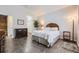 Bedroom with a queen-sized bed and views at 4396 S Quail Way, Littleton, CO 80127