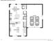 Main floor plan showing kitchen, dining room, living room, garage, and WC layout at 9919 Memphis St, Commerce City, CO 80022