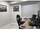 Bright office space featuring a modern desk, sleek computer and comfortable gaming chair at 5724 S Rome St, Aurora, CO 80015