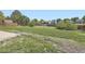 The backyard offers a large fenced area, perfect for outdoor activities at 9630 W 104Th Ave, Broomfield, CO 80021