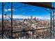 Balcony with expansive city views at 1200 N Humboldt St # 1103, Denver, CO 80218