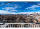 Balcony featuring panoramic city views at 1200 N Humboldt St # 1103, Denver, CO 80218