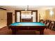 A game room featuring a pool table and comfortable seating area at 1200 N Humboldt St # 1103, Denver, CO 80218