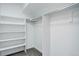 Large closet with shelves for storage at 5601 E Iowa Ave, Denver, CO 80224