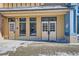 Storefront exterior featuring multiple windows and doors, providing a glimpse inside at 505 S Main St # 1313, Breckenridge, CO 80424