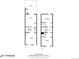 Complete floor plan showcasing the layout of both floors with dimensions for living spaces, bedrooms, and bathrooms at 1247 S Idalia St, Aurora, CO 80017