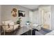 Inviting home office with a modern clear desk, comfortable chair, and stylish decor at 1259 Perry St, Denver, CO 80204