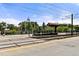 Transit station with pedestrian overpass and landscaping at 1259 Perry St, Denver, CO 80204