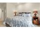 Bright bedroom featuring a cozy bed with stylish bedding, bedside tables, and lamps for a relaxing ambiance at 1033 Bramblewood Dr, Castle Pines, CO 80108