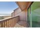 Balcony featuring sliding glass doors, offering a nice outdoor space to relax at 7000 W Stetson Pl # 9, Littleton, CO 80123