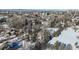 Aerial view of home, showcasing its location and neighborhood at 3750 S Ogden St, Englewood, CO 80113