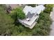 A beautiful aerial shot of the property featuring a spacious deck with outdoor seating and grill at 1013 E 130Th Dr, Thornton, CO 80241