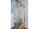 Bathroom with shower/tub and glass enclosure at 1000 Collyer St, Longmont, CO 80501