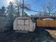 A backyard shed with a double door, perfect for storing your outdoor and lawn equipment at 4785 Estes St, Wheat Ridge, CO 80033