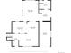 Detailed floor plan showcasing the layout and dimensions of the home's rooms at 6919 S Valentia St, Centennial, CO 80112