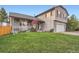 Charming two-story home with well-manicured lawn and beautiful landscaping at 5255 S Waco St, Centennial, CO 80015